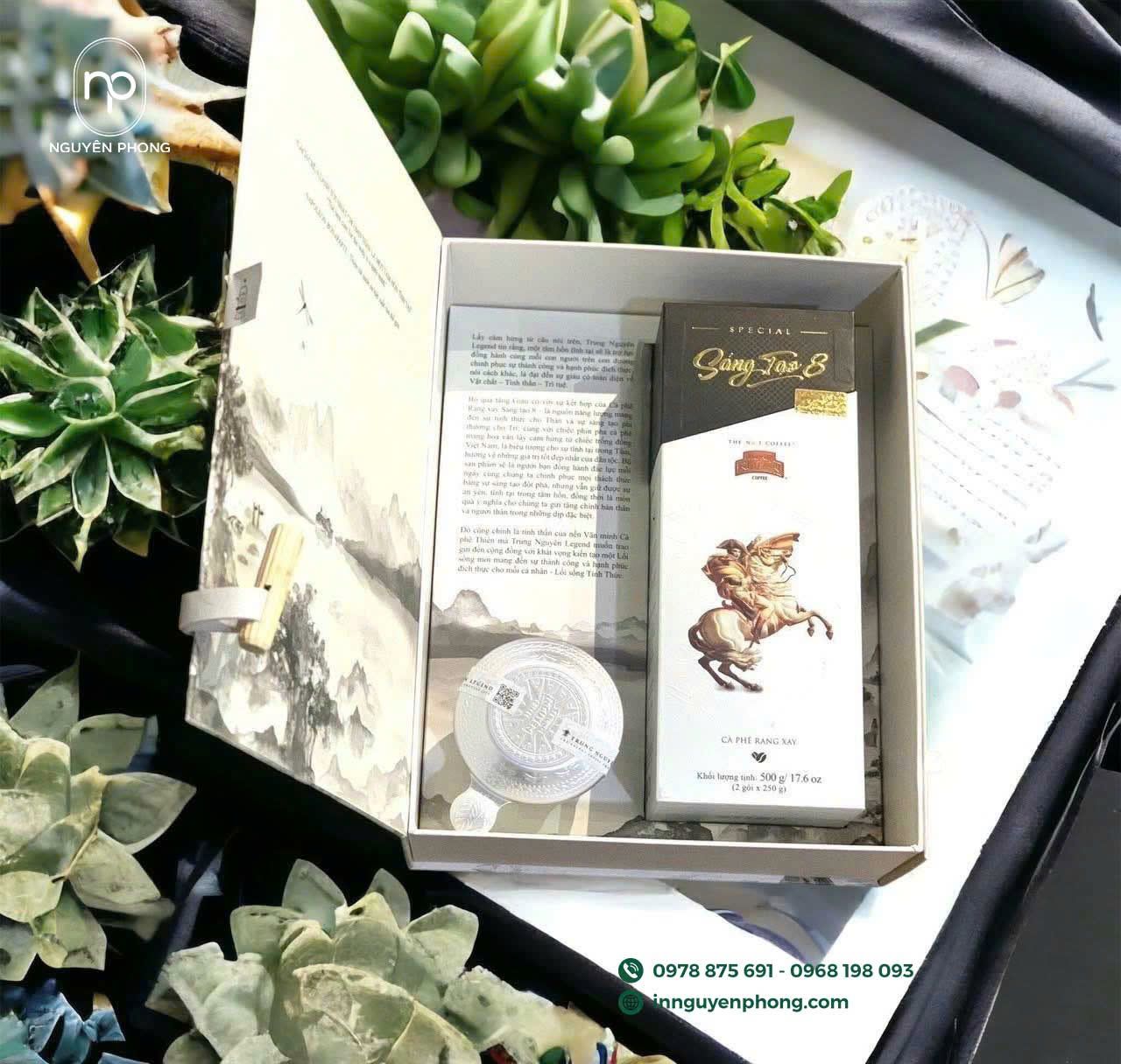 Hộp cà phê cần chứa đựng nhiều thông tin